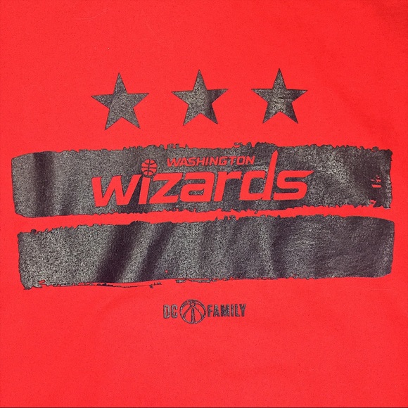 Hanes Washington Wizards T Shirt L Basketball EUC - Picture 2 of 4